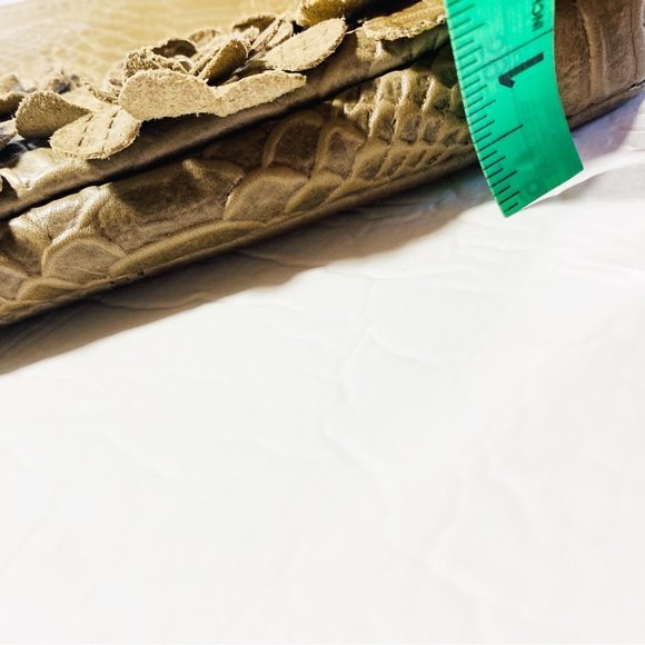 FRYE Bag Crossbody Melissa Floral Swing Leather Dove Bohemian Floral - Picture 8 of 15